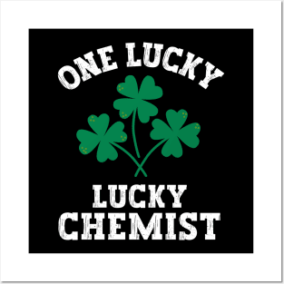 One lucky chemist Posters and Art